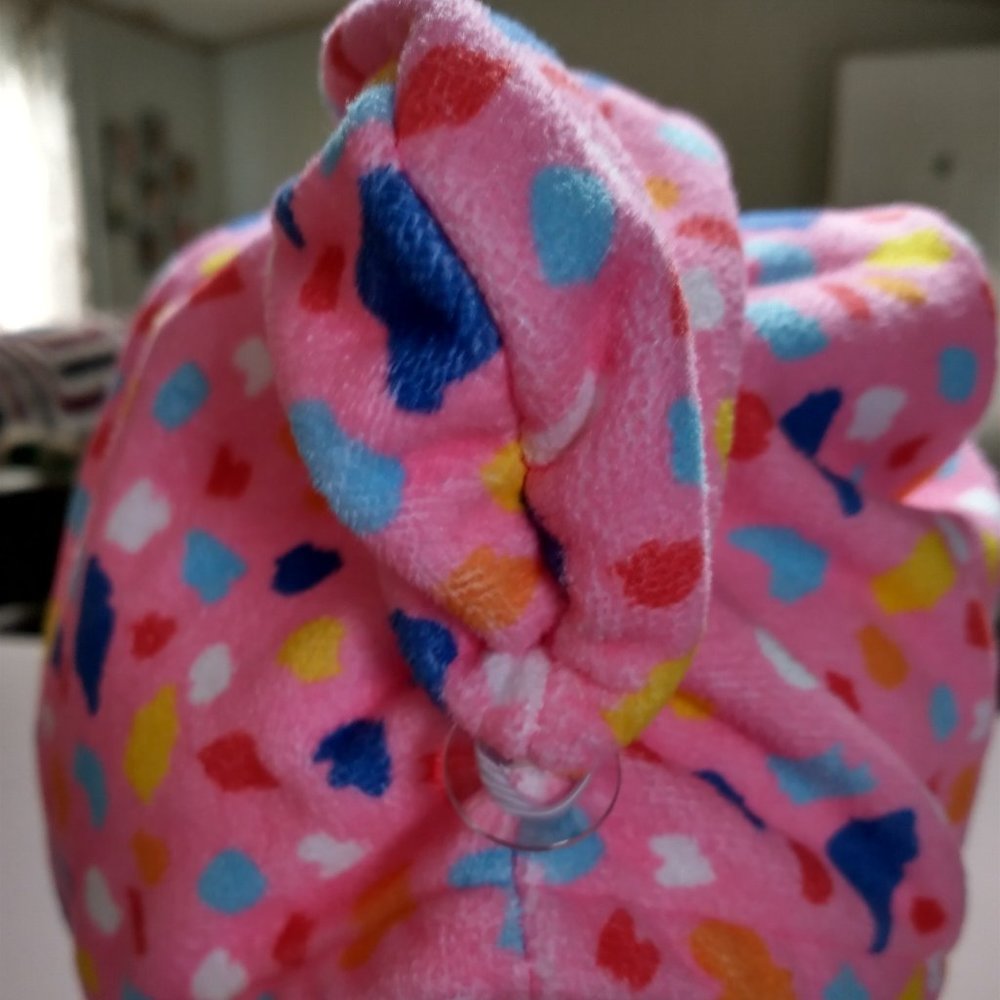 Terry Turban for hair/head covering.